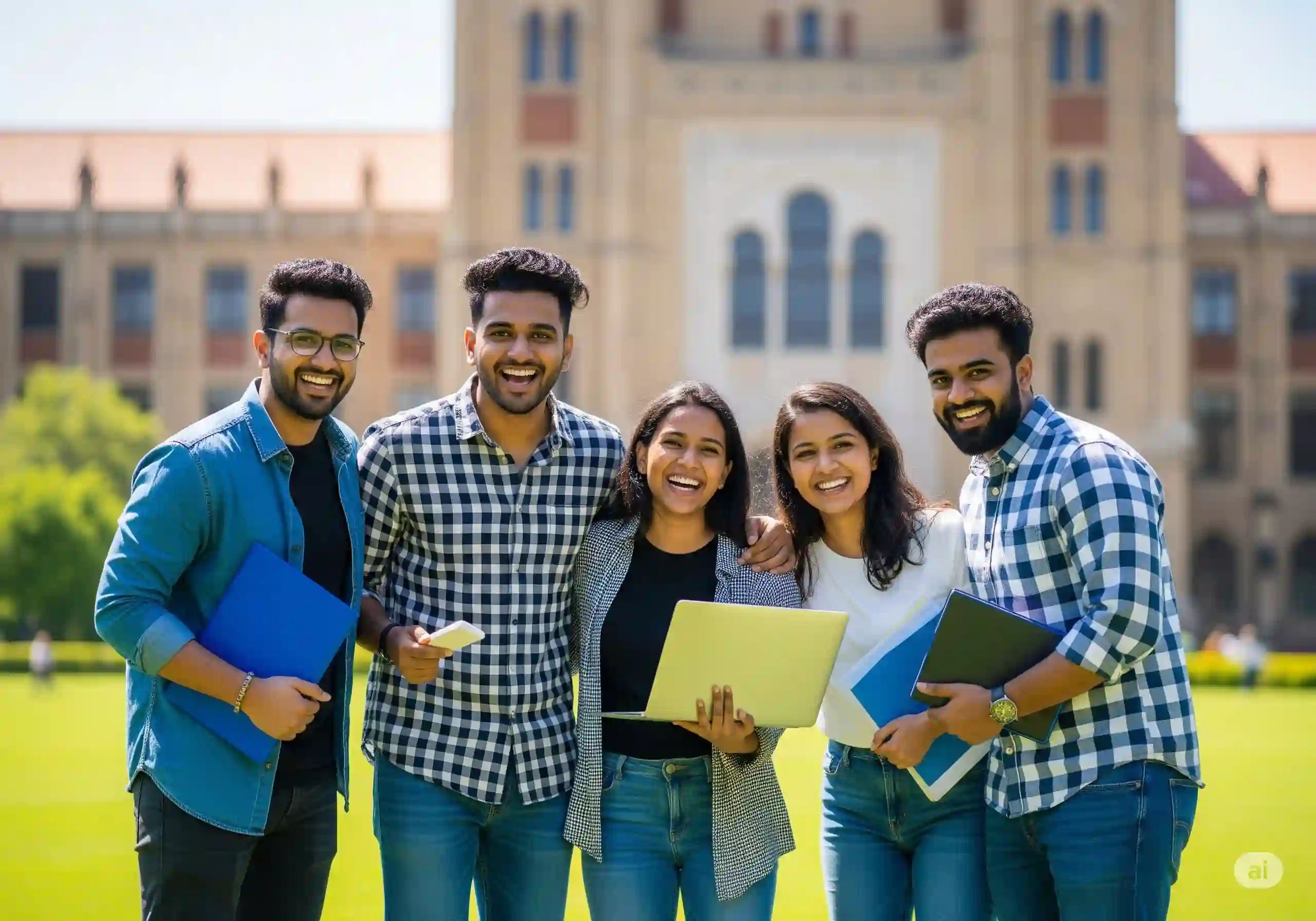 Students planning their study abroad journey